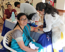 Udupi: Blood & Health Checkup camps held at SMVITM, Bantakal